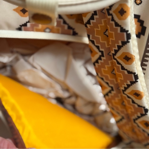 Wrangler Aztec Cream and Brown Backpack - Picture 2 of 3